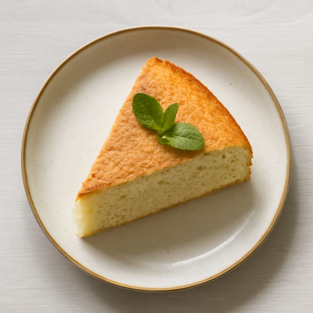Pan di Spagna Proteico Panna e Fragole Low-Carb