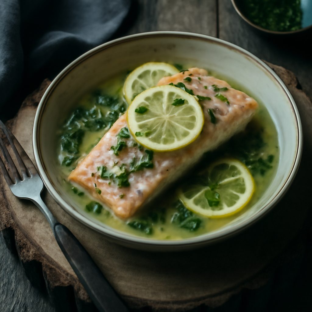 Salmone dell'Alaska in Padella alla Piccata Low Fat