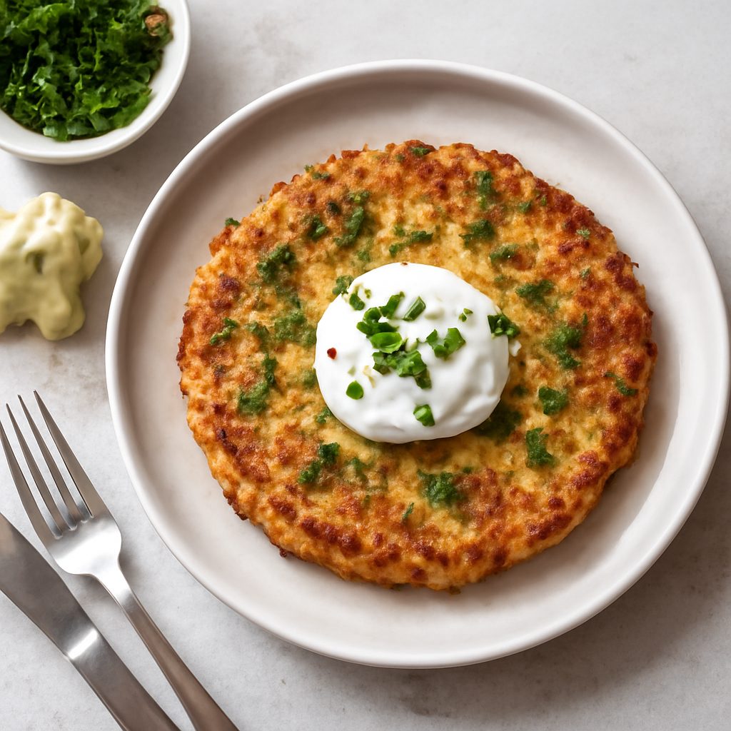 Pancake di Cavolfiore : Il Comfort Food Fit