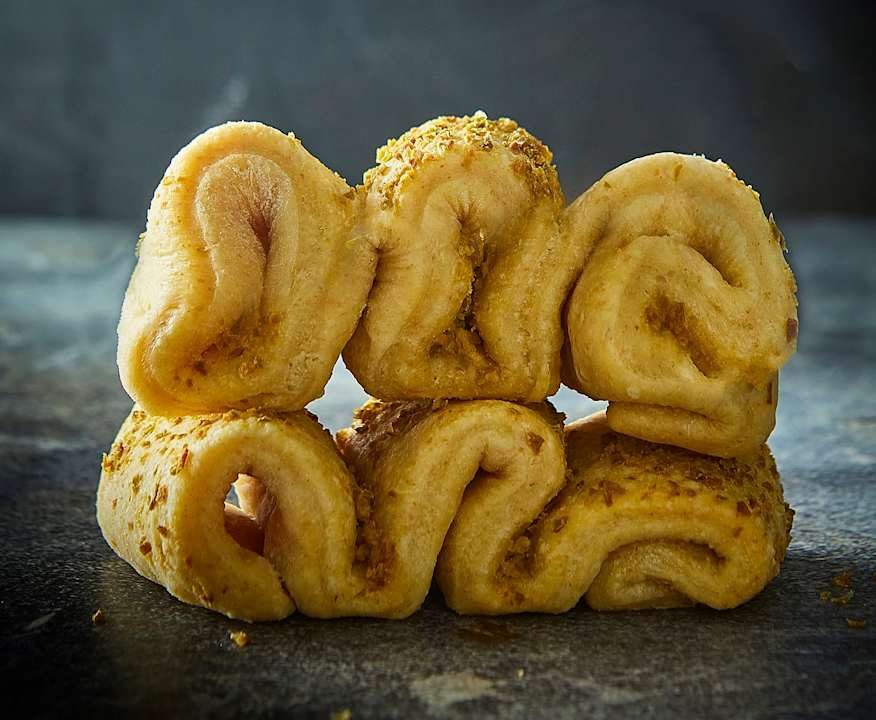 Pane a fisarmonica con burro aromatizzato alle olive Protein