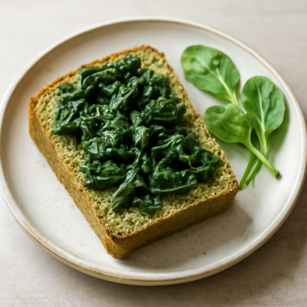 Pane agli spinaci proteico low-carb