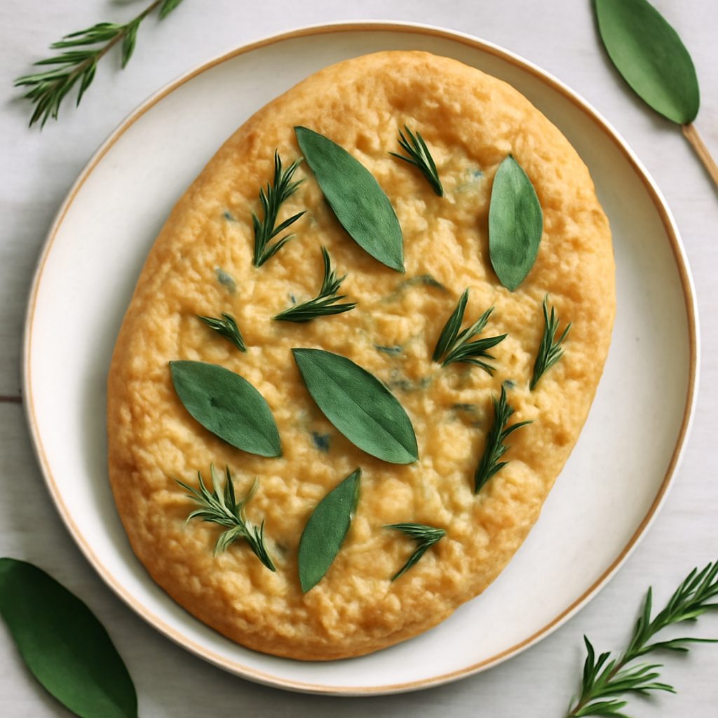 Pane al rosmarino e salvia proteico low-carb