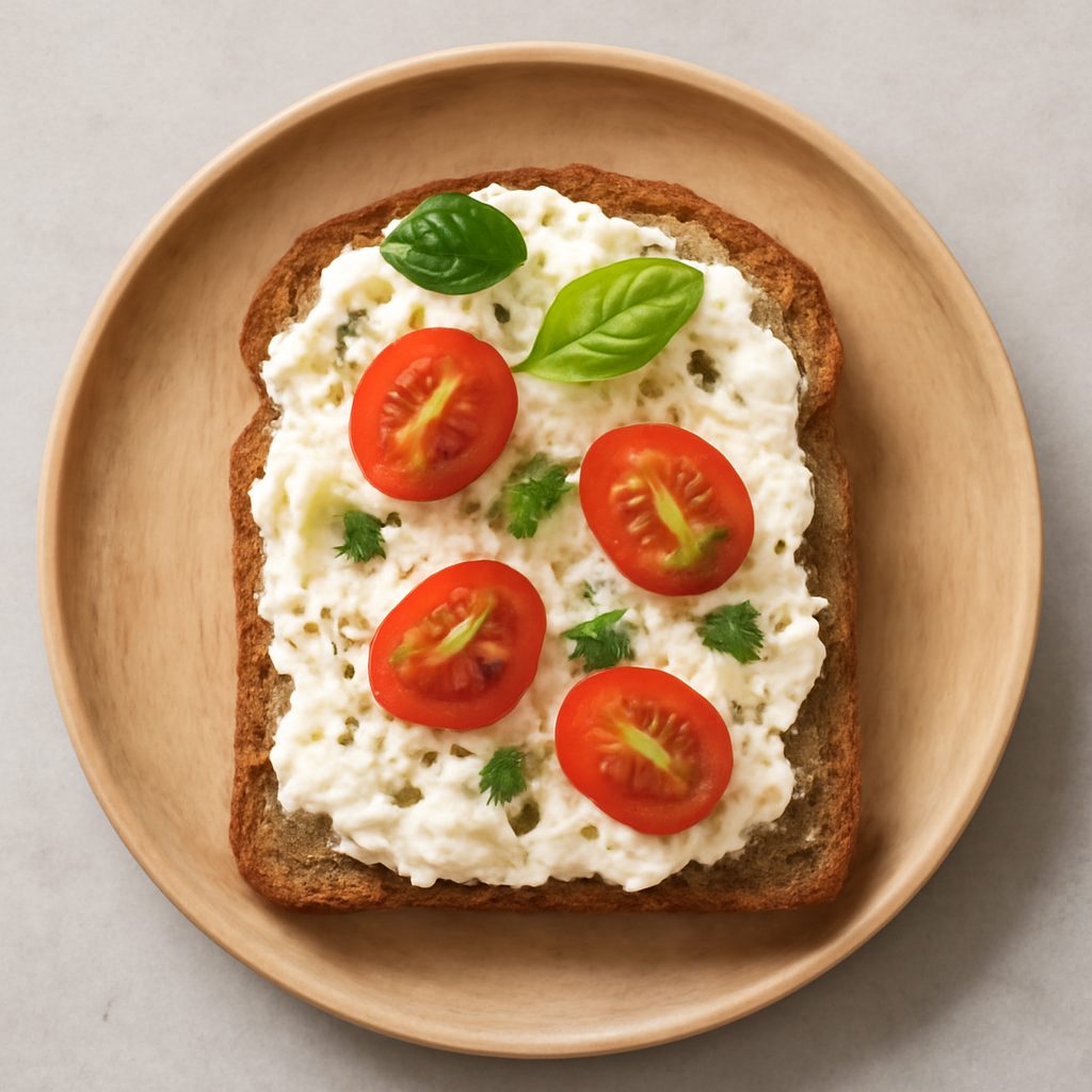 Pane alla ricotta proteico low-carb