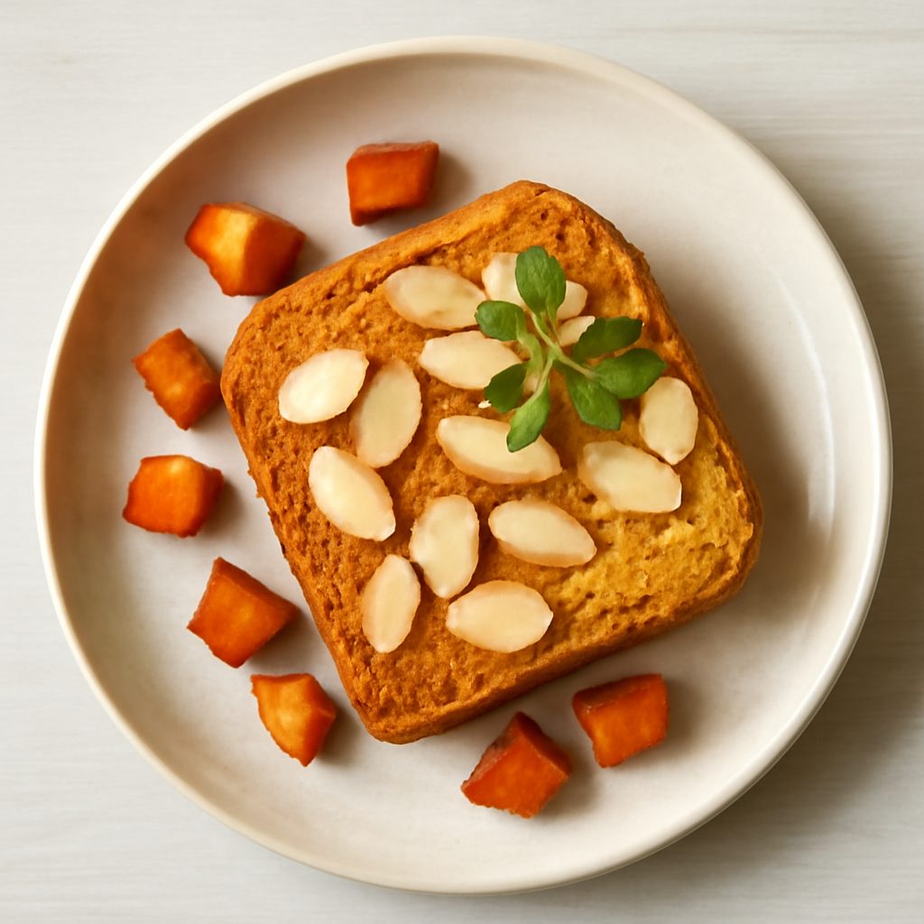Pane alla Zucca e Mandorle Proteico Low-Carb