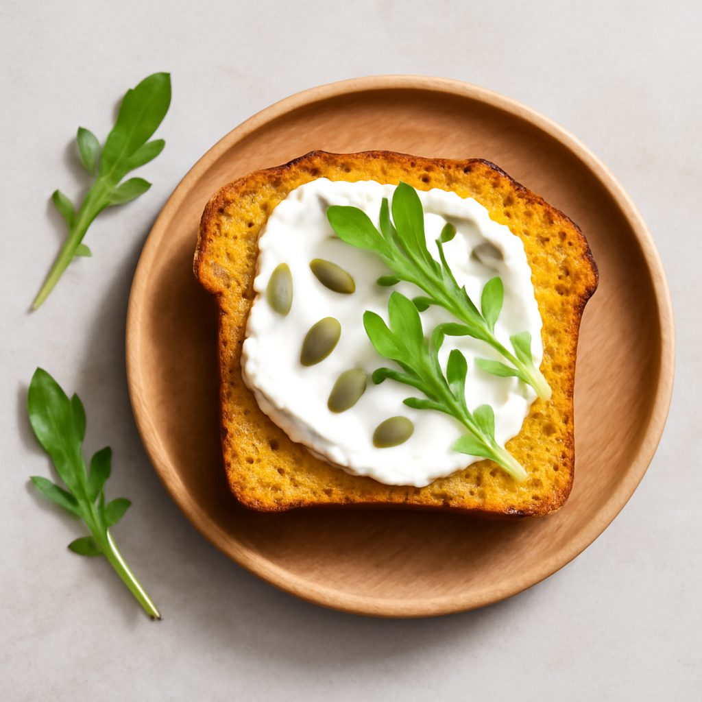 Pane alla zucca proteico low-carb con uvetta