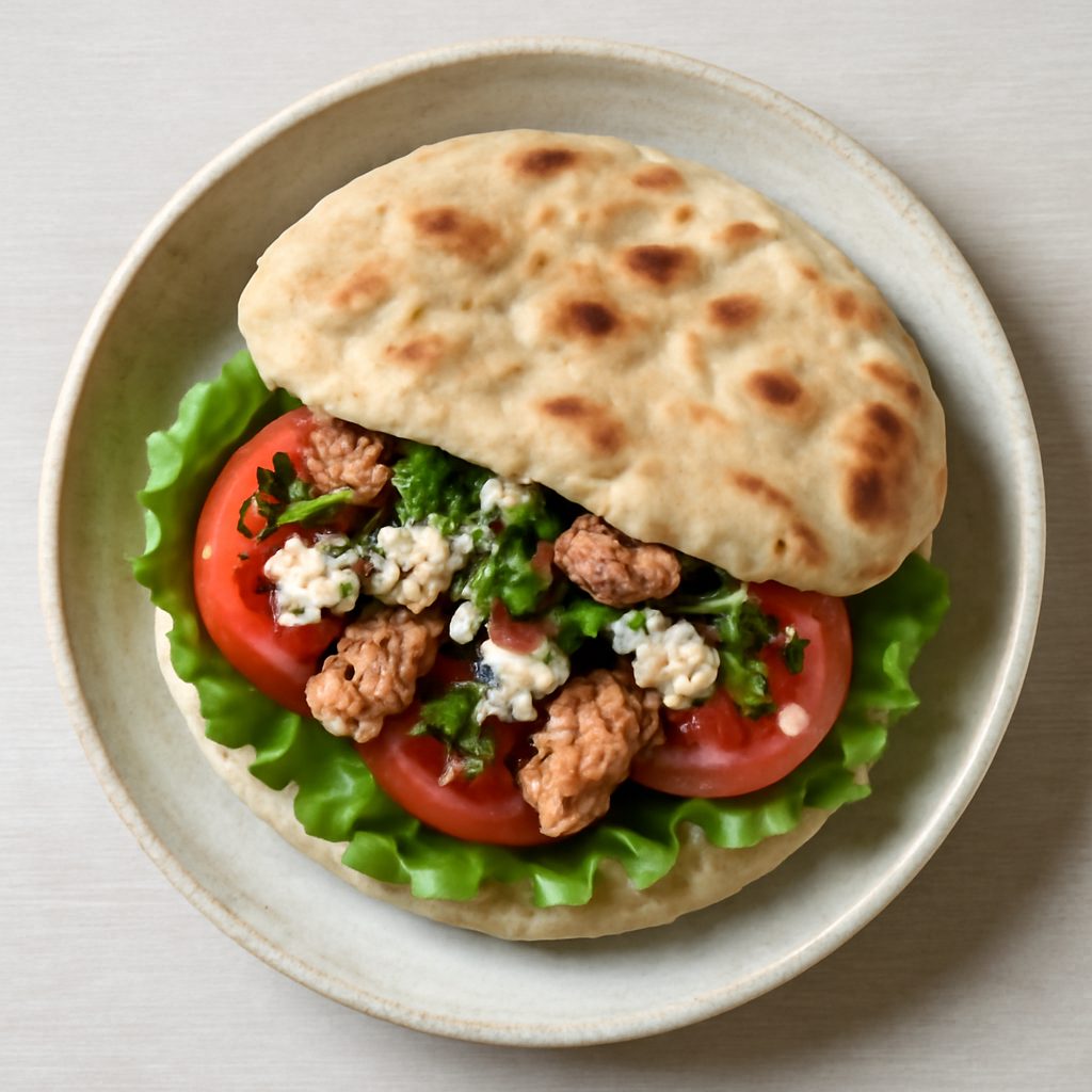 Pane arabo al rosmarino con za'atar - Versione Fit