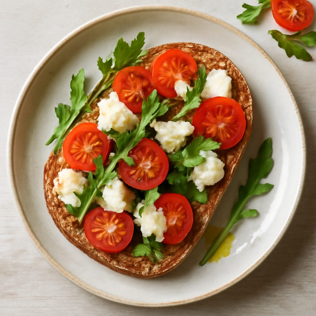 Pane calabrese proteico con farina di mandorle e fiori di sambuco low-carb