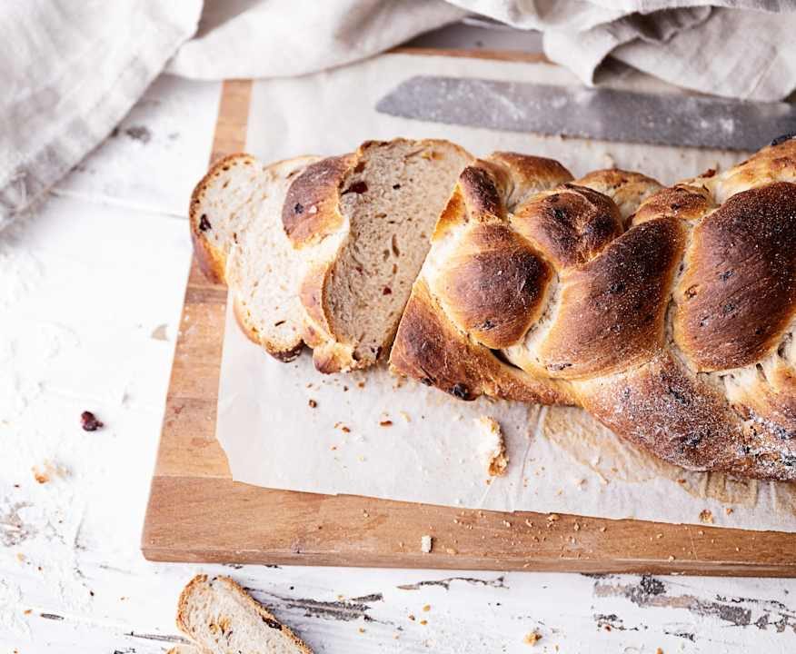 Pane "challah" (vegan)