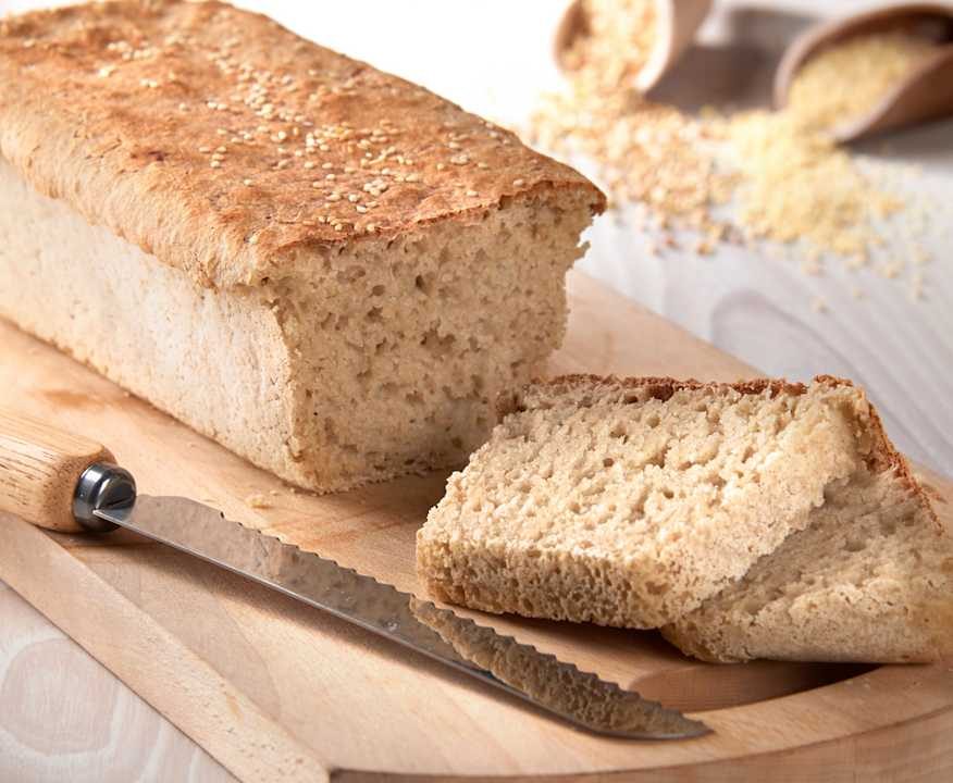 Pane con farina di miglio (senza glutine) Low Carb