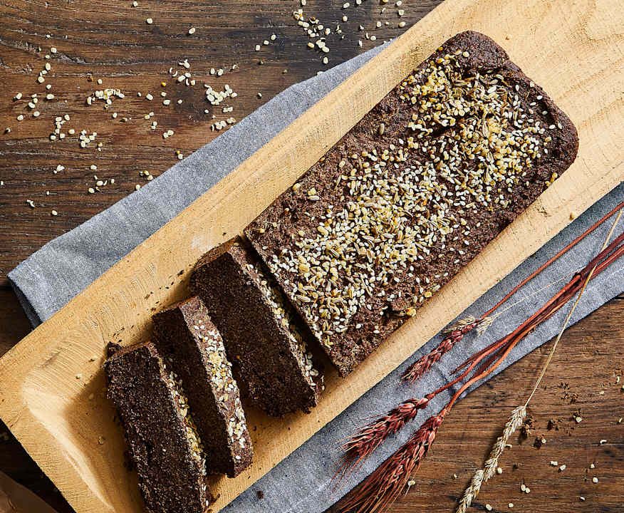 Pane di grano saraceno a fermentazione naturale (senza glutine) Low Carb