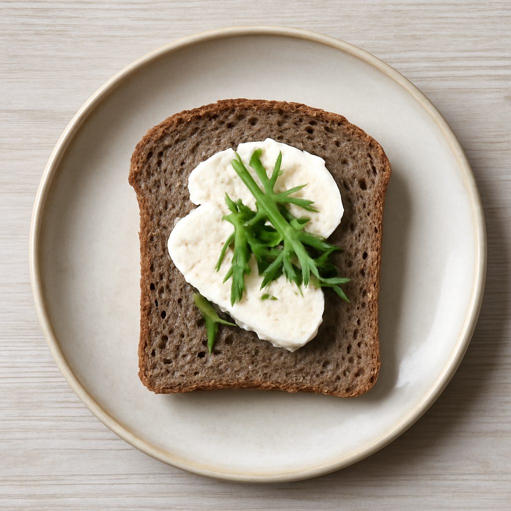 Pane di grano saraceno proteico low-carb