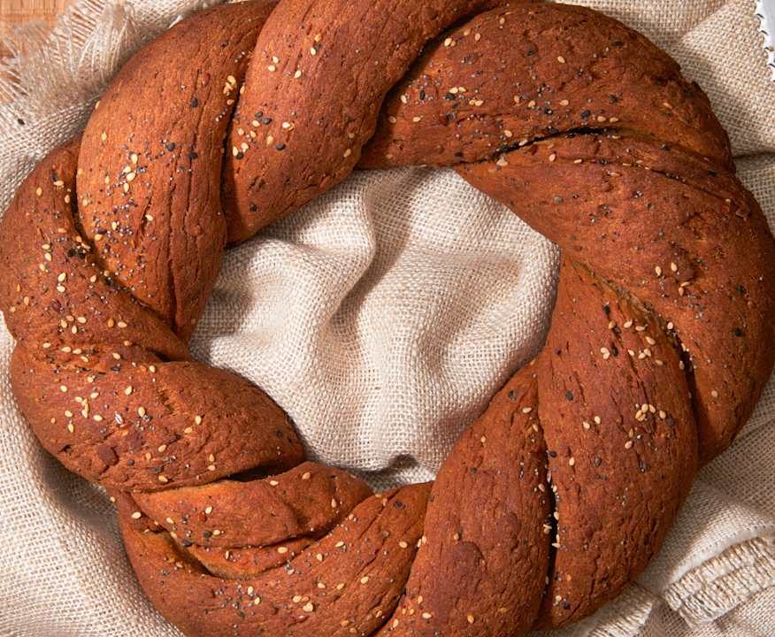 Pane di soia con i semi (vegan) Low Carb