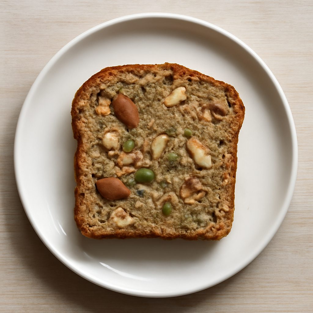 Pane dolce proteico low-carb con frutta secca