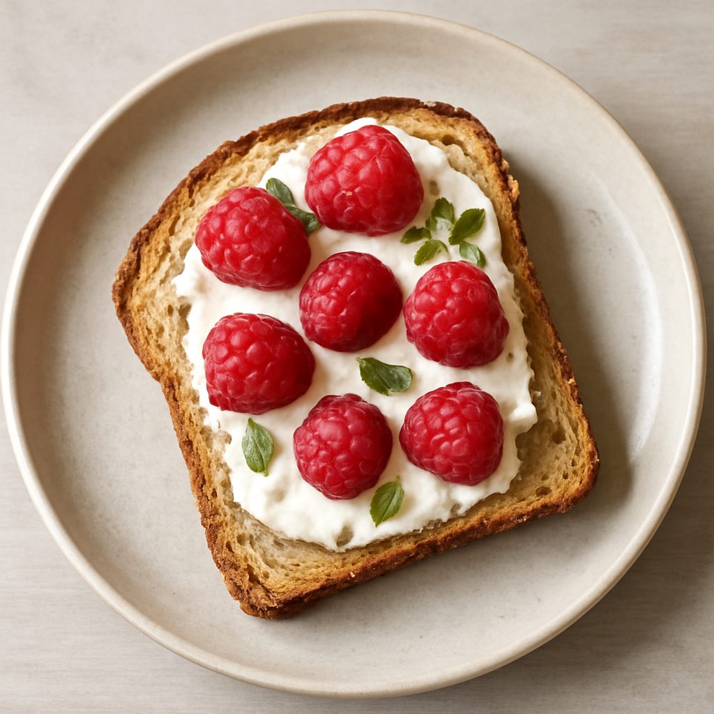 Pane dolce proteico low-carb per la colazione