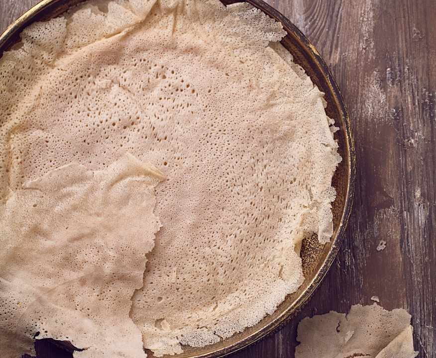 Pane injera Protein