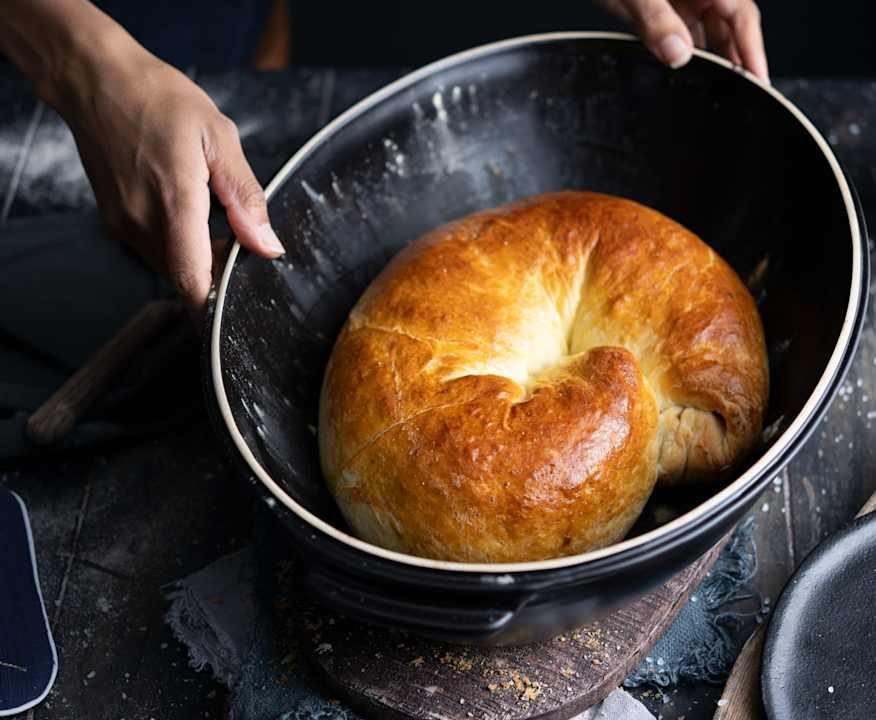 Pane intrecciato dolce Protein