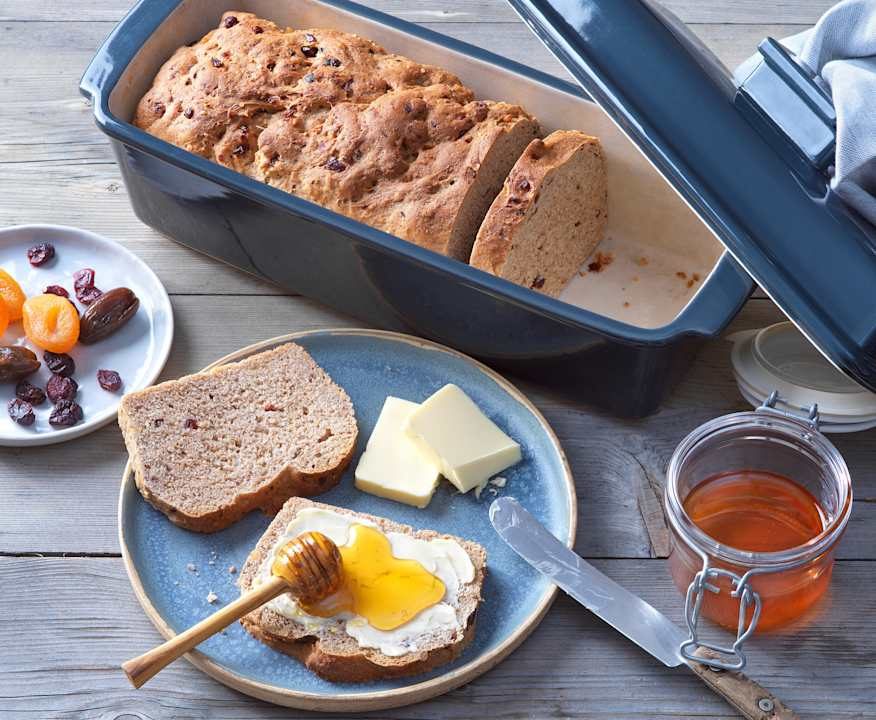 Pane per la colazione con frutta secca Low Carb