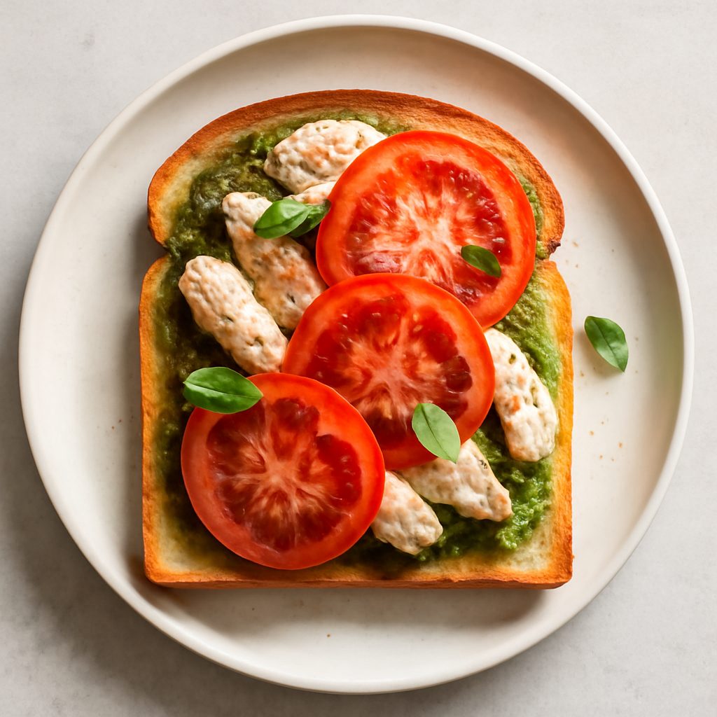 Pane Pesto e Pomodori