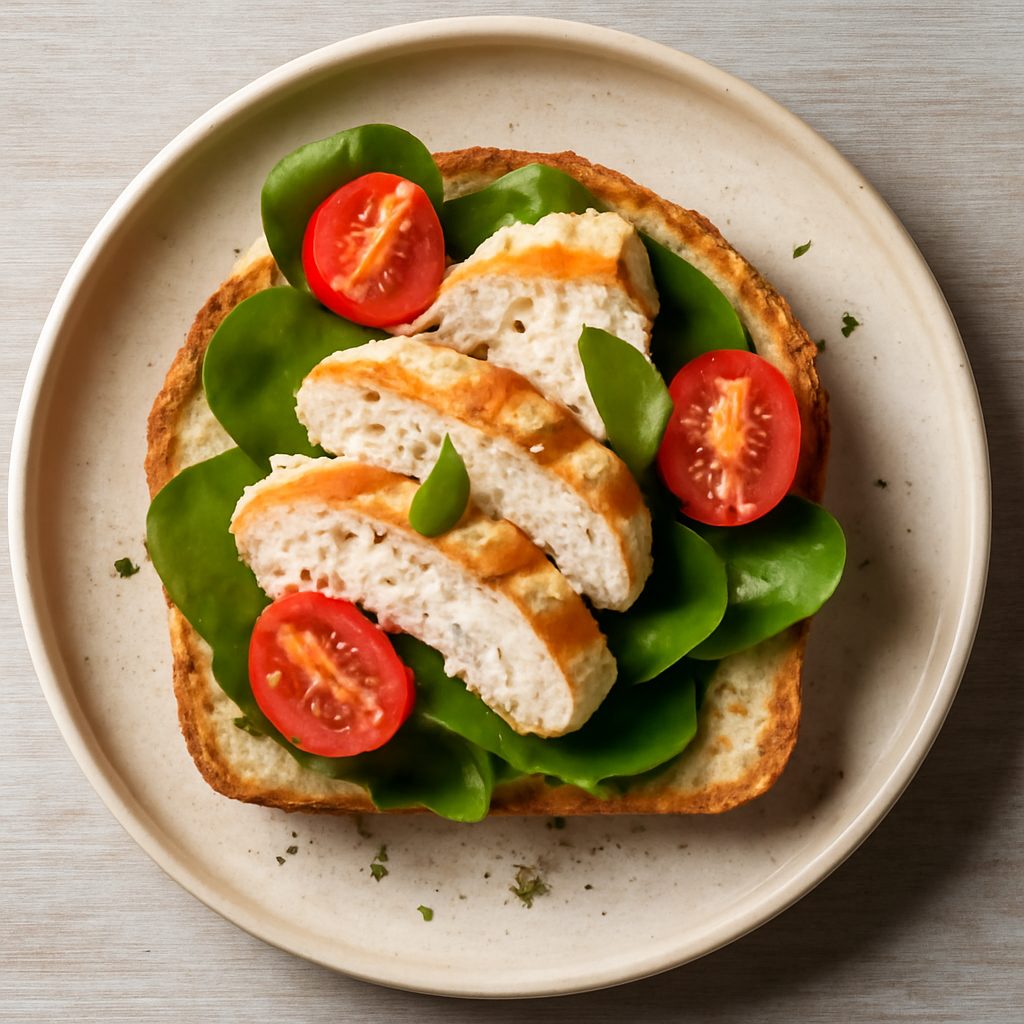 Pane tipo ciabatta proteico low-carb