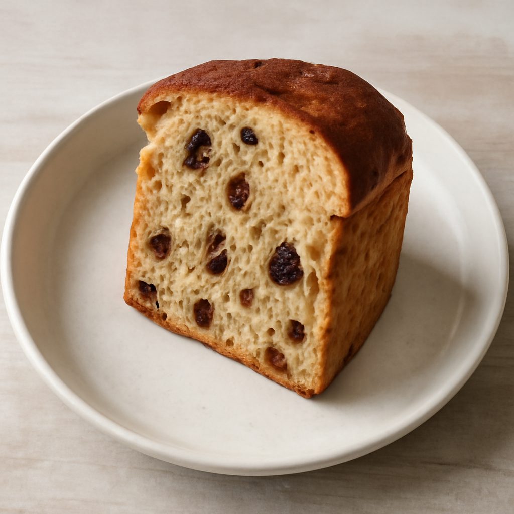 Panettone proteico al cioccolato e arancia low-carb