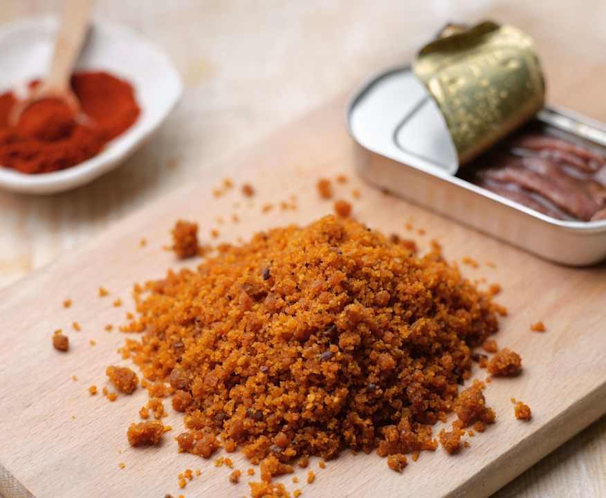 Pangrattato alle acciughe e paprika Protein