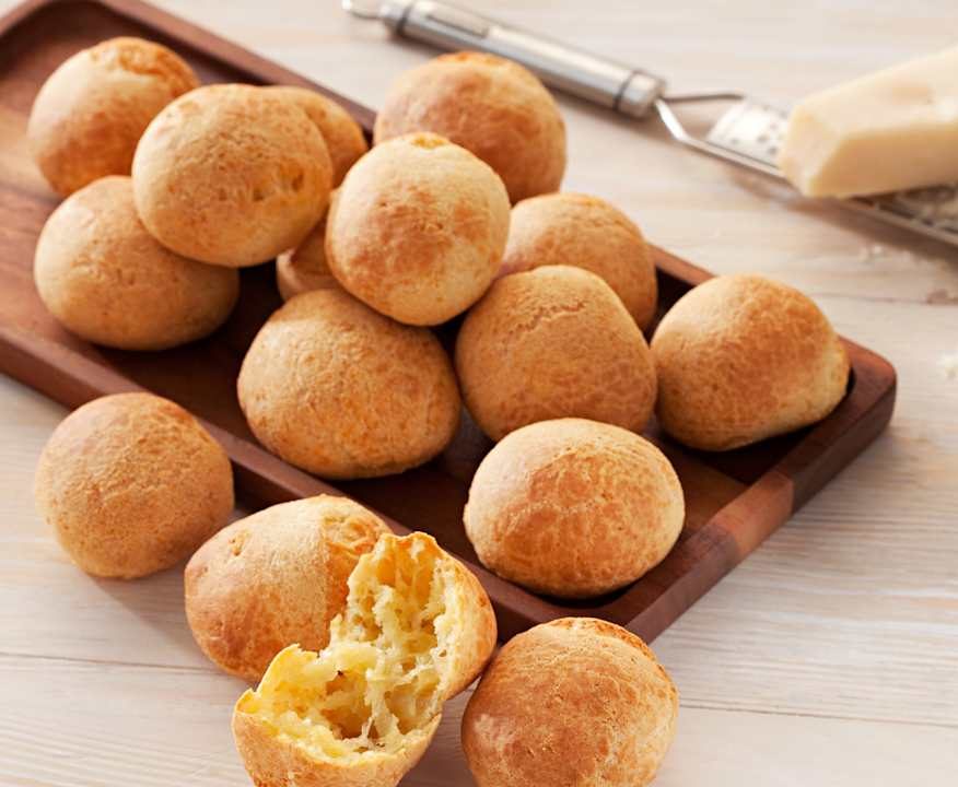 Panini al formaggio brasiliani (senza glutine) Protein
