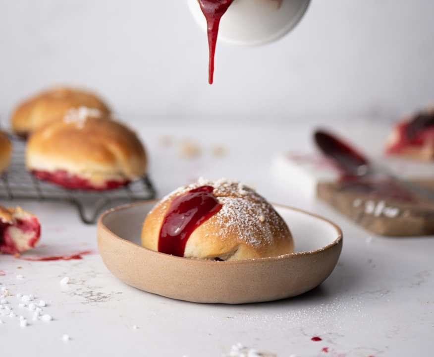 Panini dolci alle prugne Low Fat