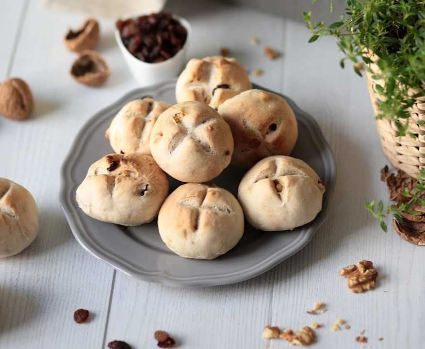 Panini noci e uvetta (di Erica Liverani) Low Carb