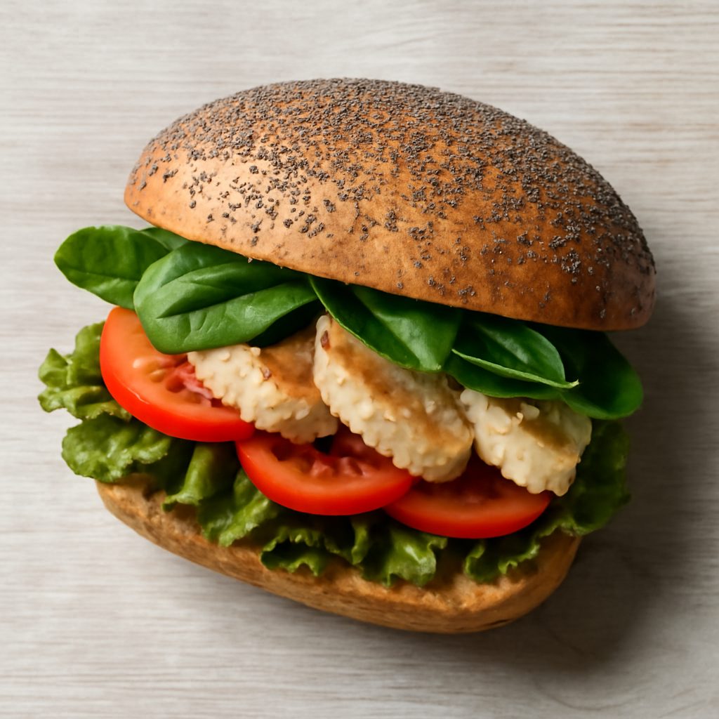 Panino ai semi di papavero