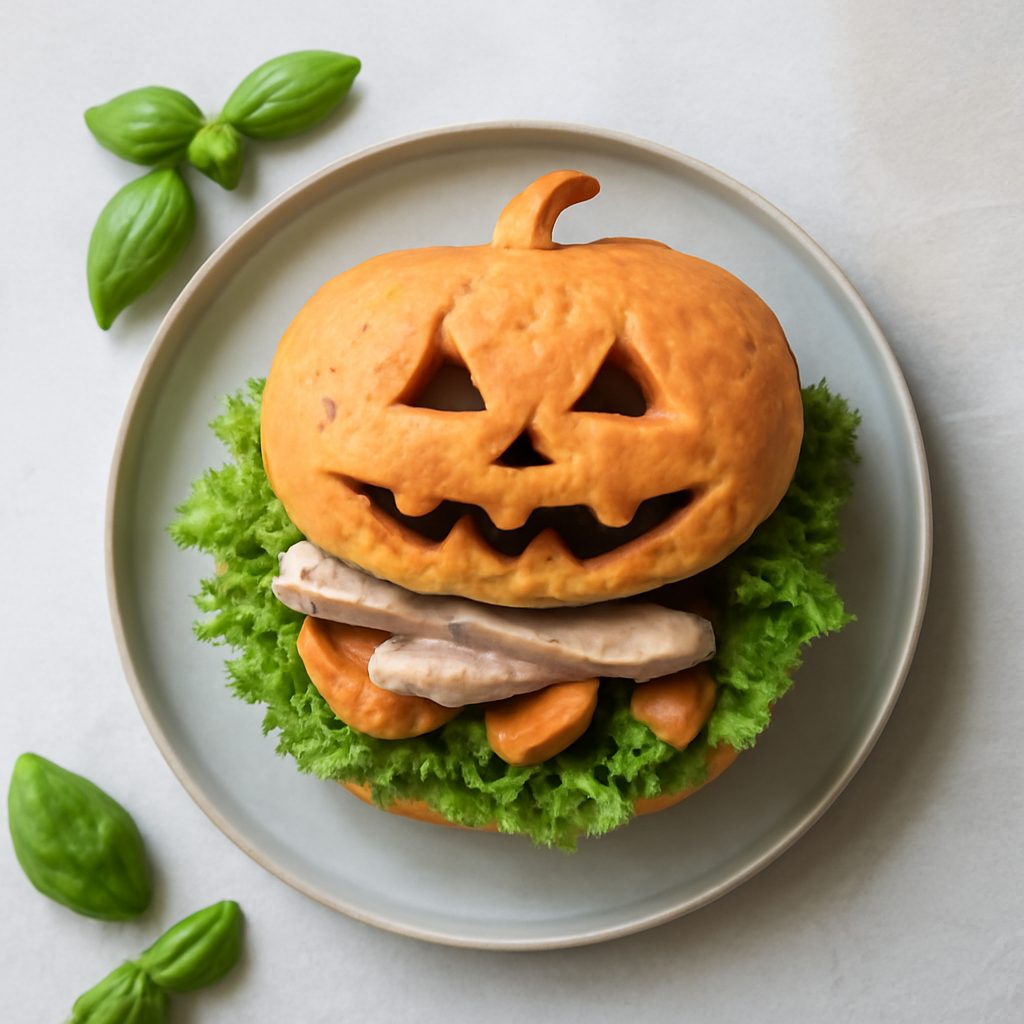 Panino di Halloween alla Zucca