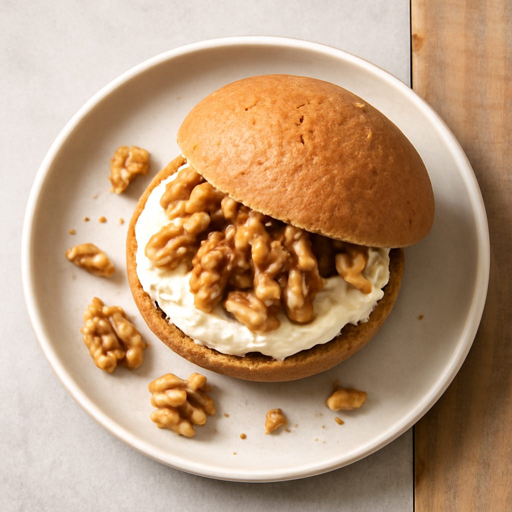 Panino dolce alle noci