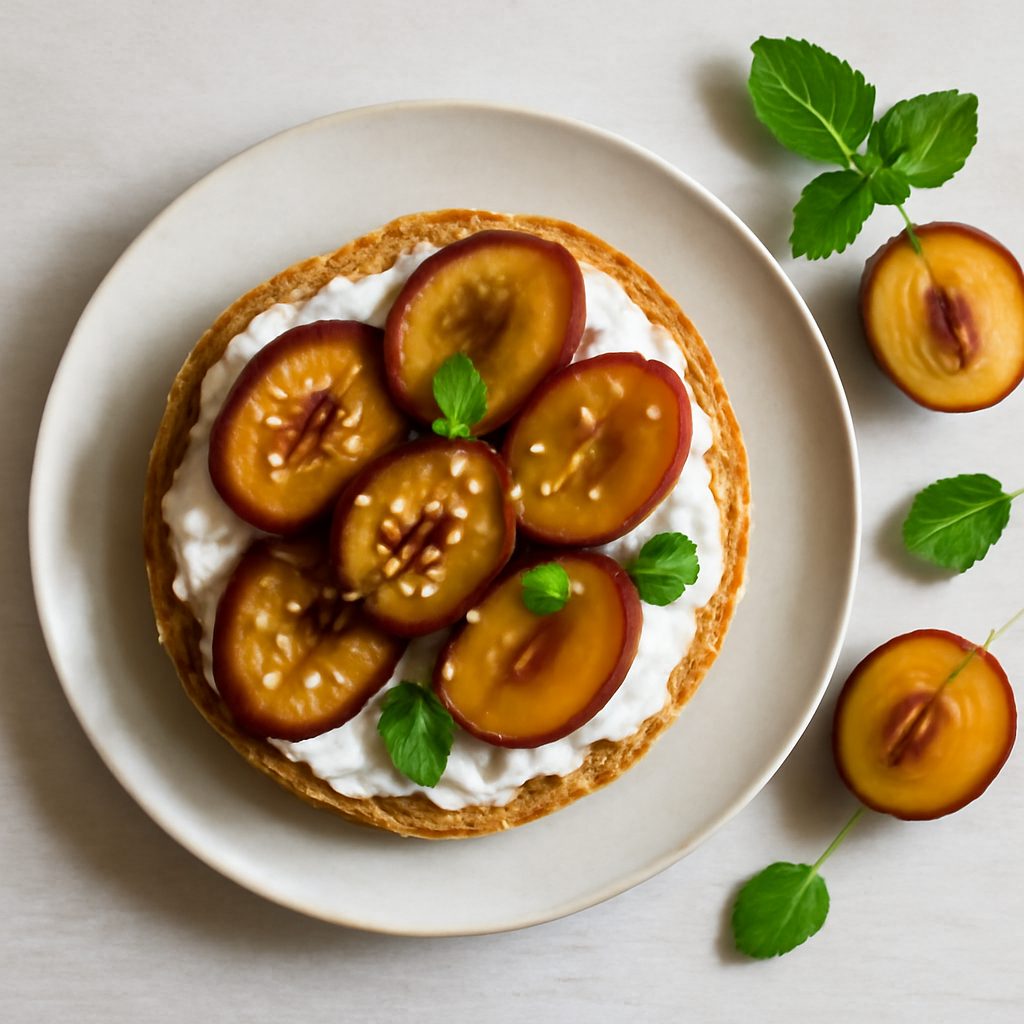Panino dolce alle prugne