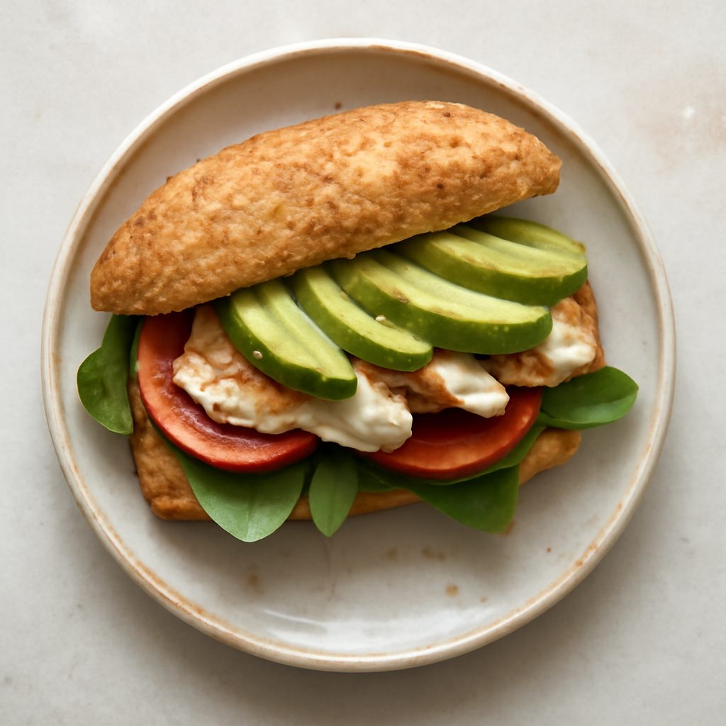 Panino proteico al cacao low-carb monoporzione