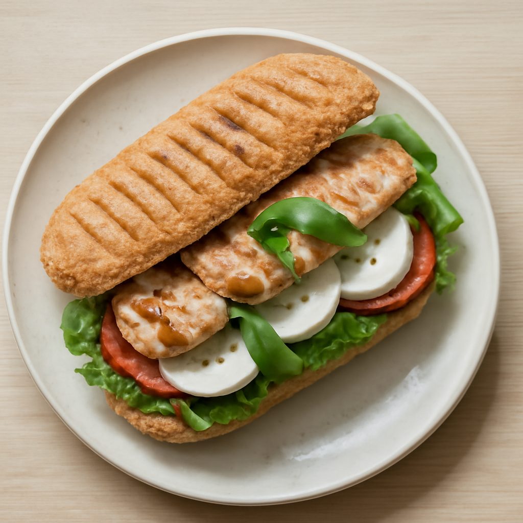 Panino allo yogurt e mandorle