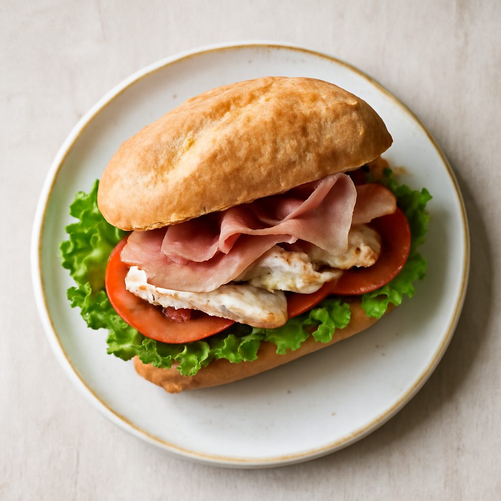 Panino con Polpo e Maionese