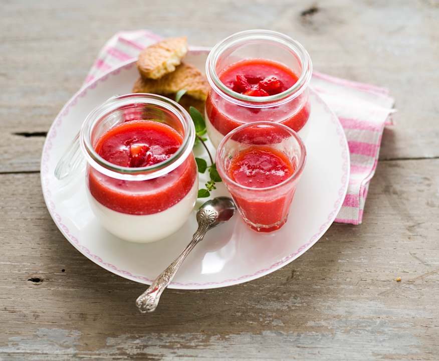 Panna cotta al grano saraceno Low Carb
