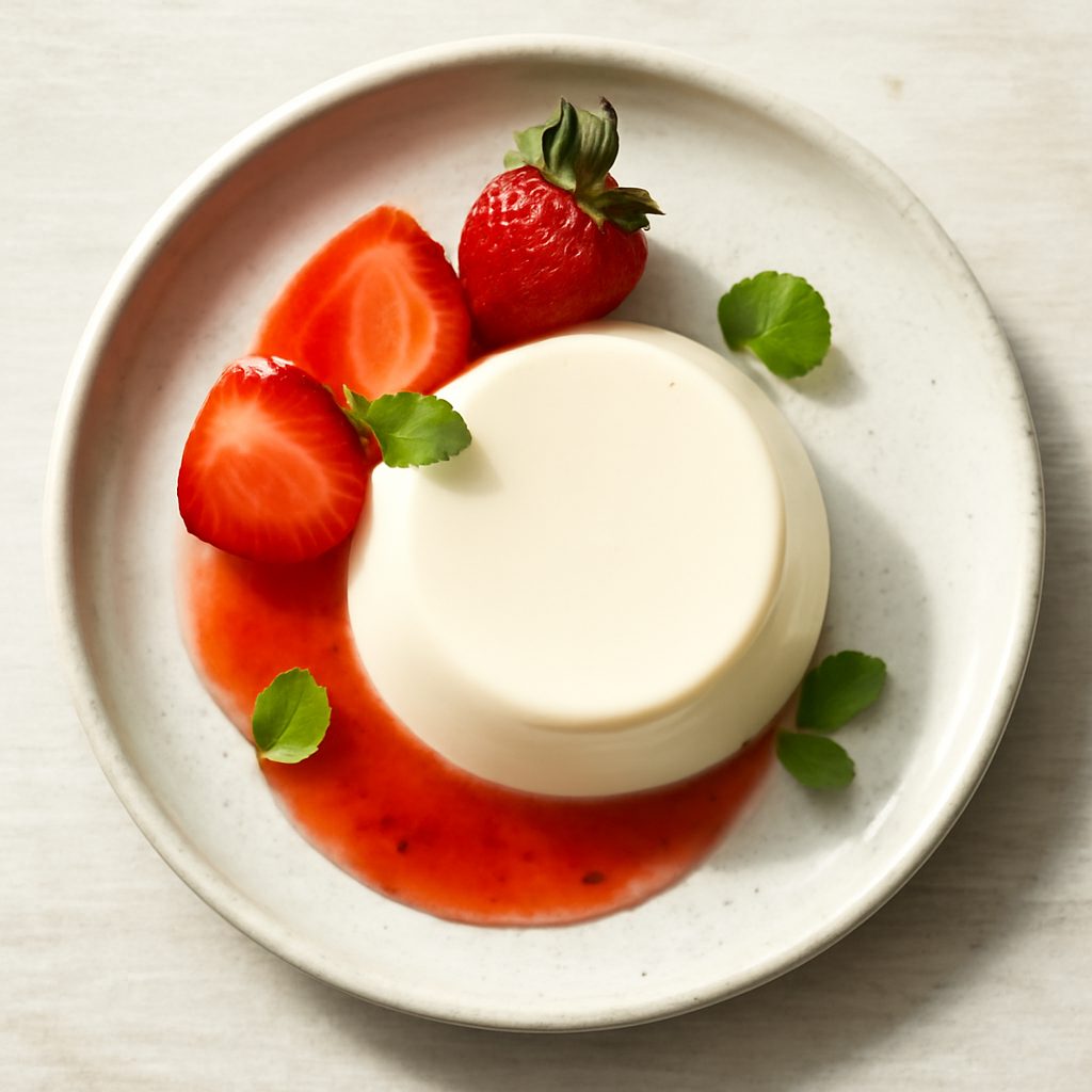 Panna Cotta Proteica Low-Carb