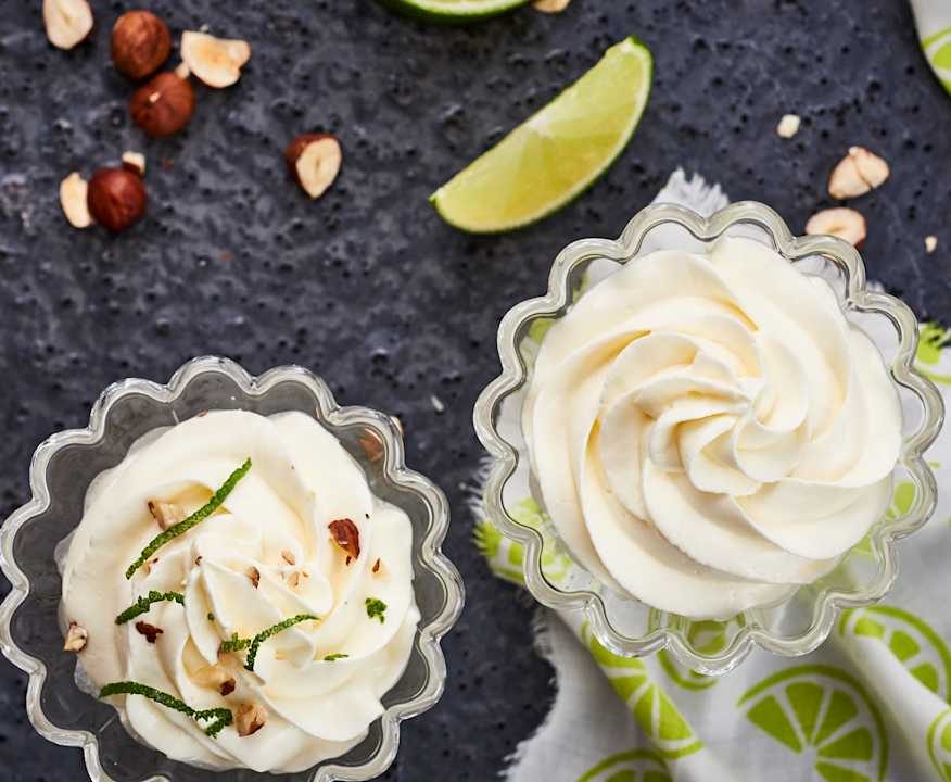 Panna lime e nocciole Protein
