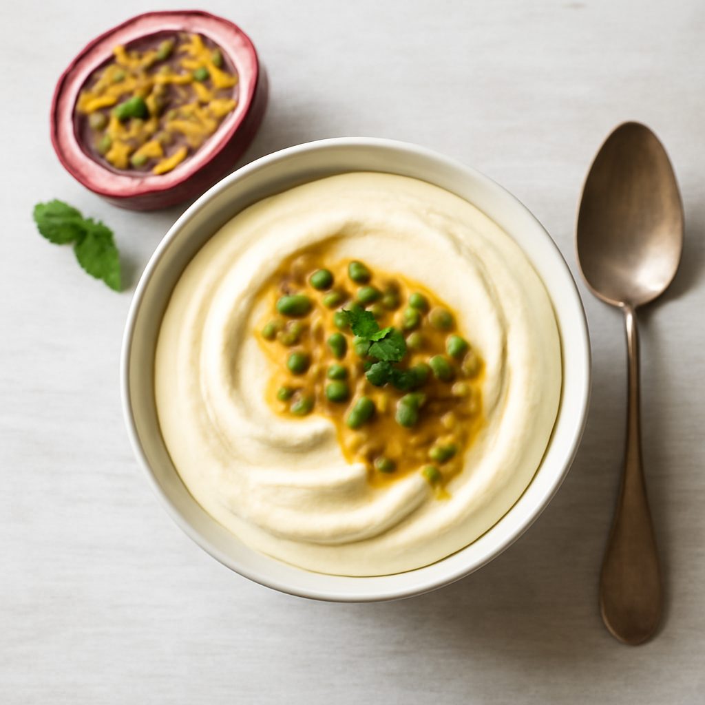 Panna Montata al Frutto della Passione Proteica Low-Carb