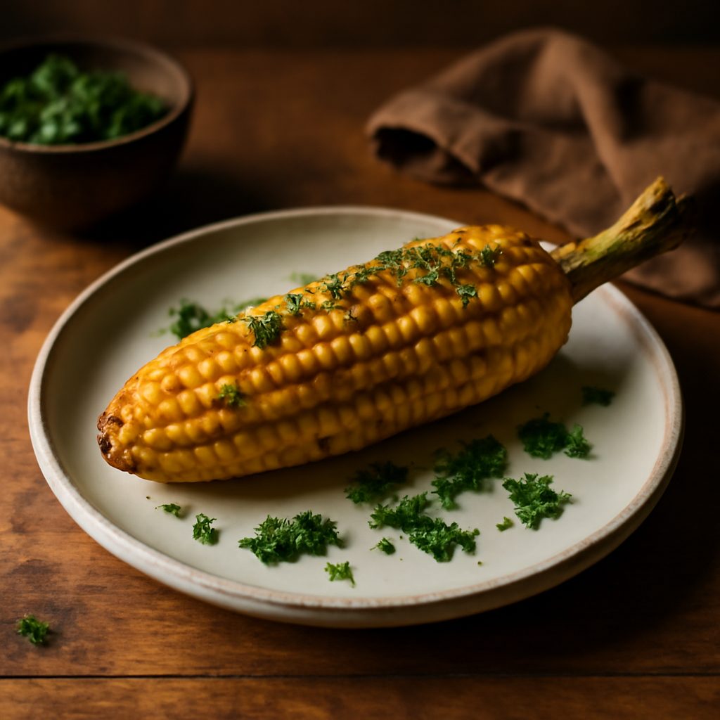 Pannocchia Grigliata Canadian con Tofu Affumicato e Erbe Aromatiche Protein