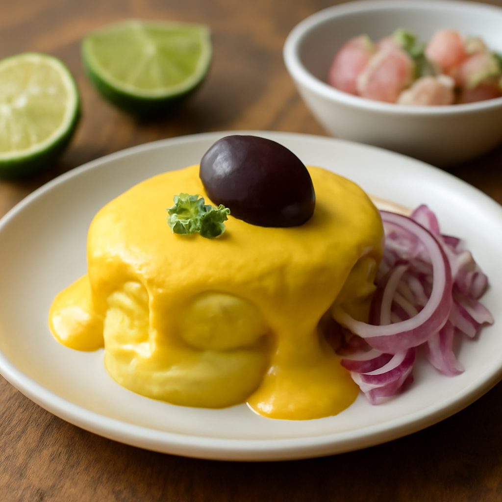 Papa a la Huancaína - Purè di Cavolfiore con Salsa Peruviana High- Low Fat