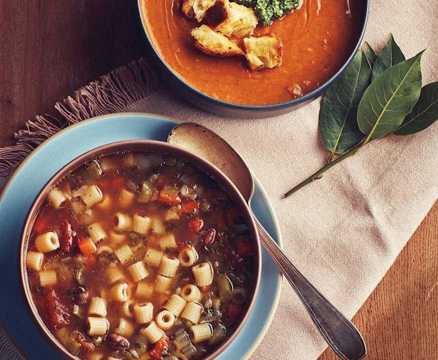 Passato di verdure; Minestrone di verdure con pasta (Bimby Friend) Low Carb