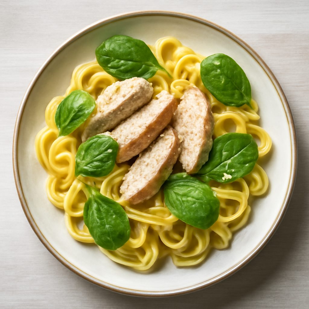 Pasta all'uovo proteica low-carb senza glutine