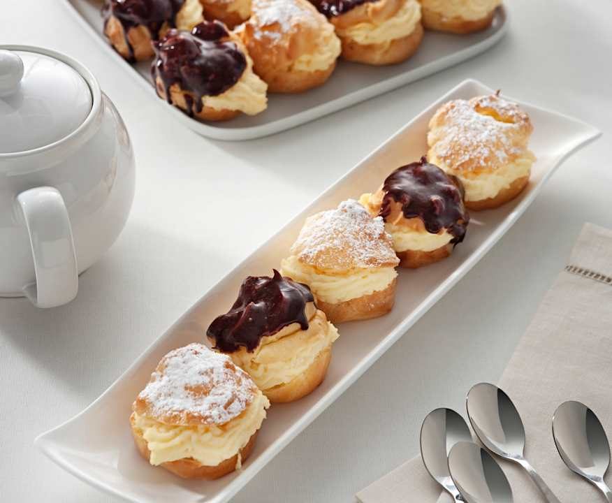Pasta choux e crema pasticcera (senza glutine) Protein