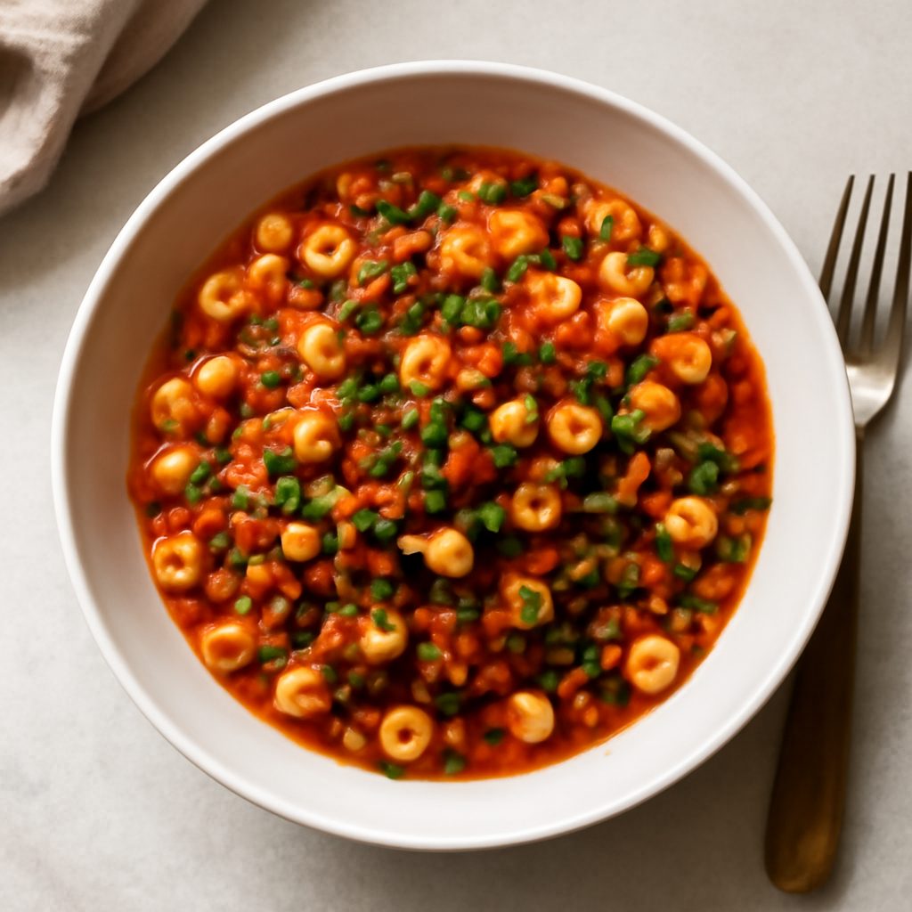 Pasta e lenticchie al pomodoro proteico low-carb