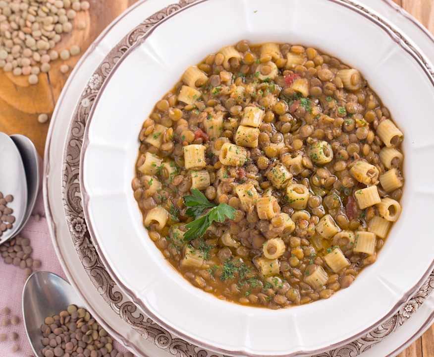 Pasta e lenticchie al pomodoro Protein