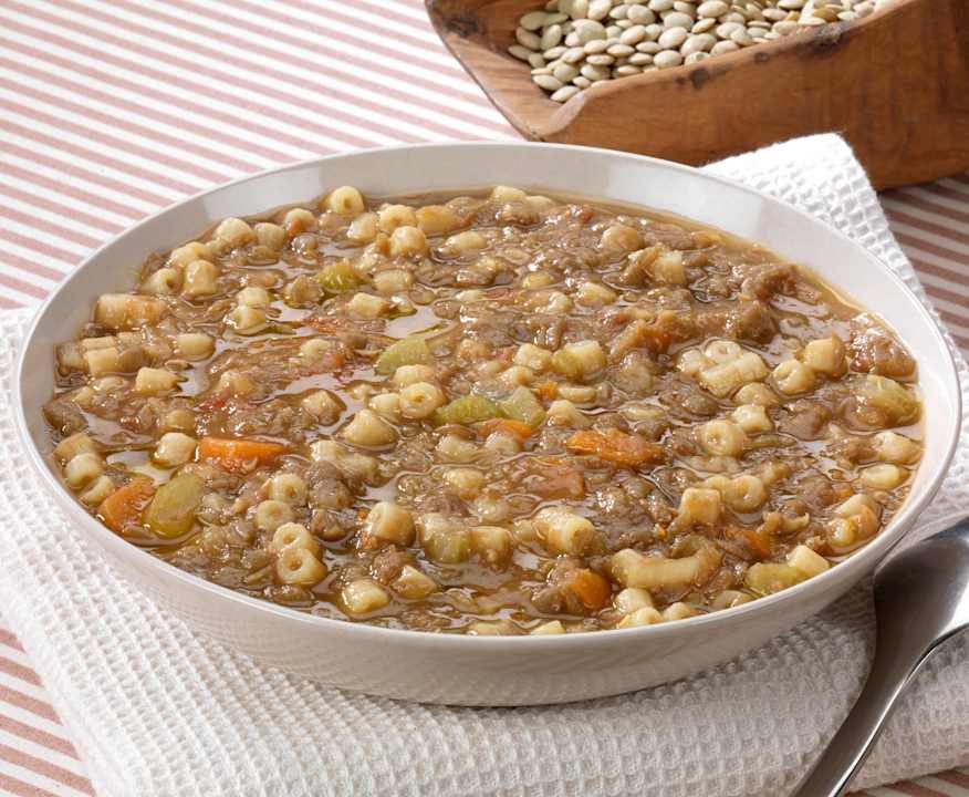 Pasta e lenticchie Low Fat