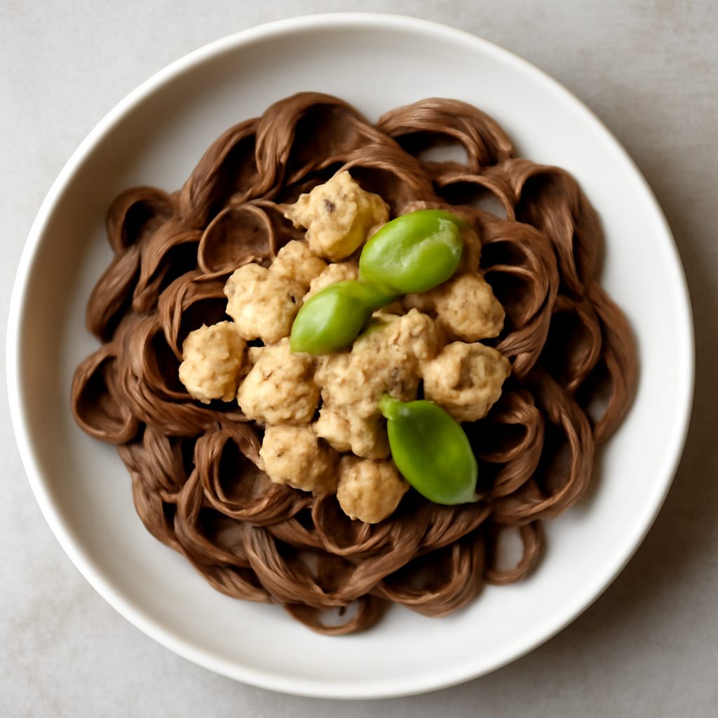 Pasta sfoglia al cacao proteica low-carb