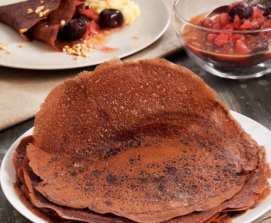 Pastella per crêpes al cacao Low Fat
