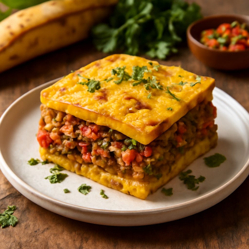 Pastelon Puertorricano